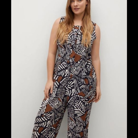 XXL - 16/18 - Mango - printed jumpsuit - Picture 5 of 15